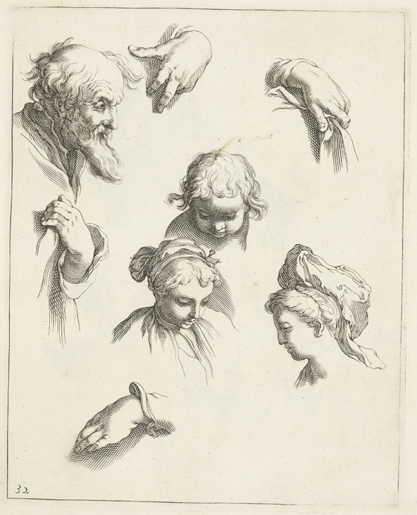 Frederick Bloemaert, Heads and Hands