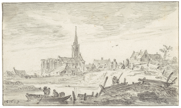 Jan van Goyen, View of Noordwijkerhout