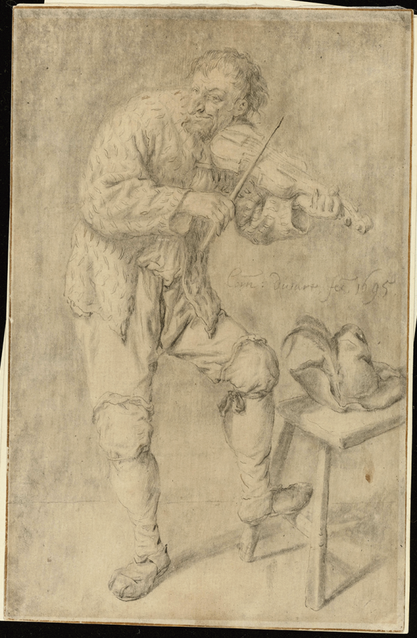 Cornelis Dusart, The Fiddler