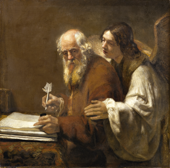 Attributed to Karel van der Pluym, St. Matthew and the Angel
