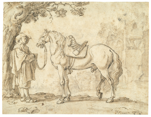 Pieter van Laer, Rider and Horse