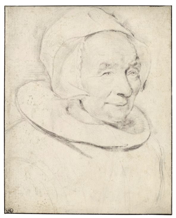 Possibly Jan de Visscher (or copy after), Portrait of an Old Woman