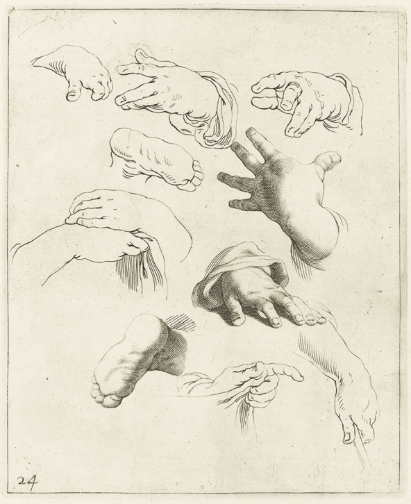 Frederick Bloemaert, Hands and Feet